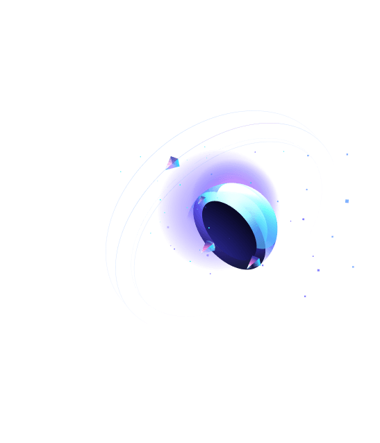 image of a solar orbitting around